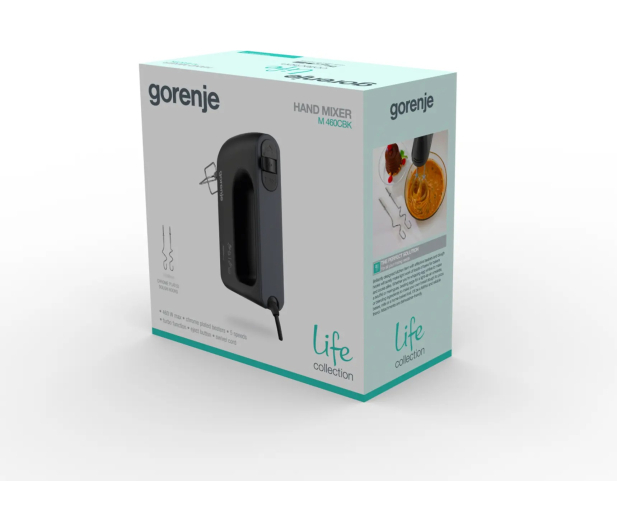 Gorenje Mikser ręczny M460CBK - 1260814 - zdjęcie 5